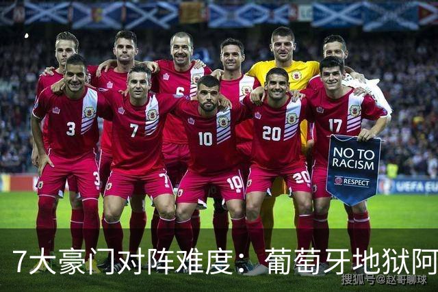 7大豪门对阵难度：葡萄牙地狱阿根廷天使 法英竟一致